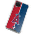 MLB Los Angeles Angels Split Galaxy A12 Clear Case