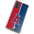 MLB Los Angeles Angels Split Galaxy A32 5G Clear Case