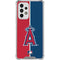 MLB Los Angeles Angels Split Galaxy A53 5G Clear Case