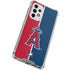 MLB Los Angeles Angels Split Galaxy A53 5G Clear Case