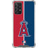 MLB Los Angeles Angels Split Galaxy A72 5G Clear Case