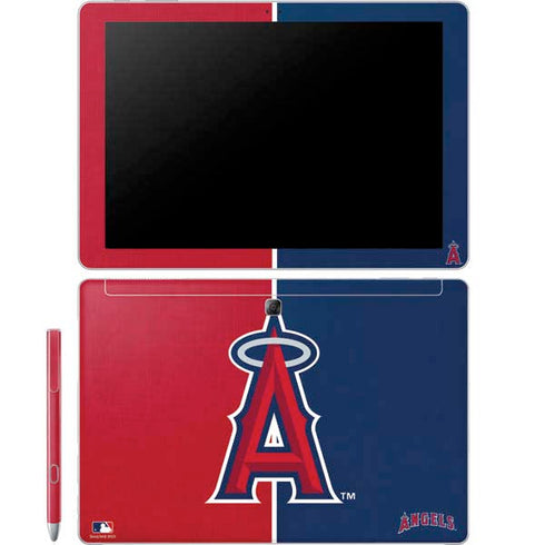 MLB Los Angeles Angels Split Galaxy Book 12in Skin