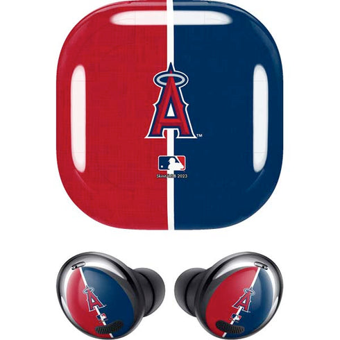 MLB Los Angeles Angels Split Galaxy Buds Pro Skin