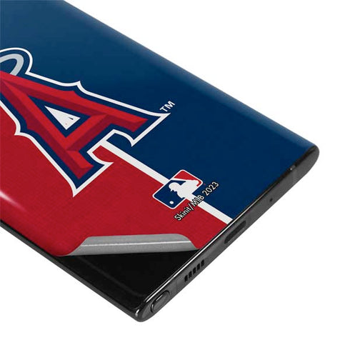 MLB Los Angeles Angels Split Galaxy Note 10 Plus Skin