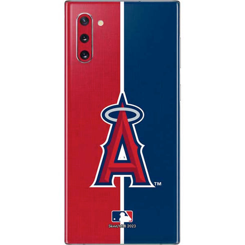 MLB Los Angeles Angels Split Galaxy Note 10 Skin