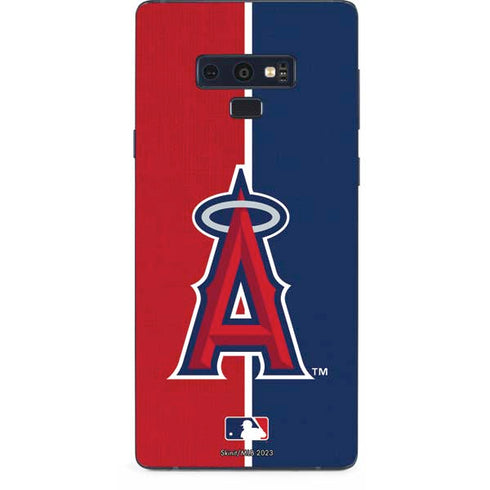 MLB Los Angeles Angels Split Galaxy Note 9 Skin