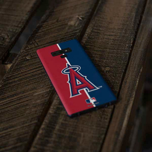 MLB Los Angeles Angels Split Galaxy Note 9 Skin
