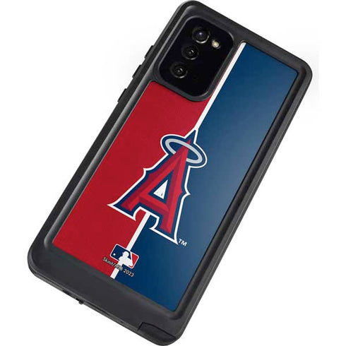 MLB Los Angeles Angels Split Galaxy Note20 5G Waterproof Case