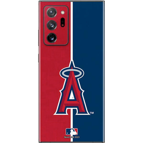 MLB Los Angeles Angels Split Galaxy Note20 Ultra 5G Skin