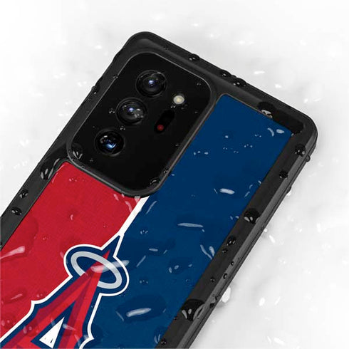 MLB Los Angeles Angels Split Galaxy Note20 Ultra 5G Waterproof Case