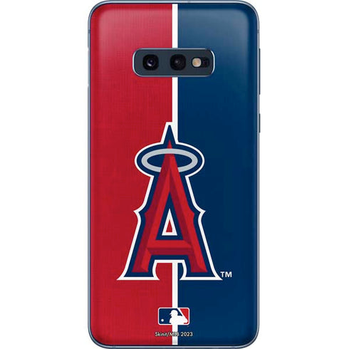 MLB Los Angeles Angels Split Galaxy S10e Skin