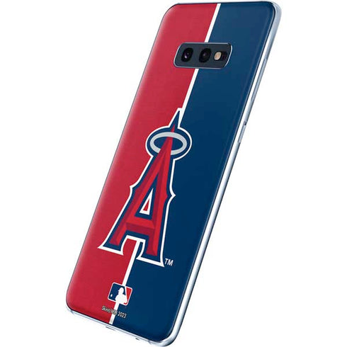 MLB Los Angeles Angels Split Galaxy S10e Skin