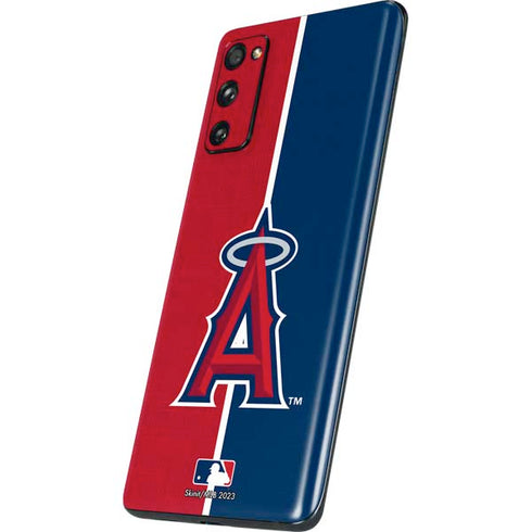 MLB Los Angeles Angels Split Galaxy S20 Fan Edition Skin