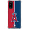 MLB Los Angeles Angels Split Galaxy S20 FE Clear Case