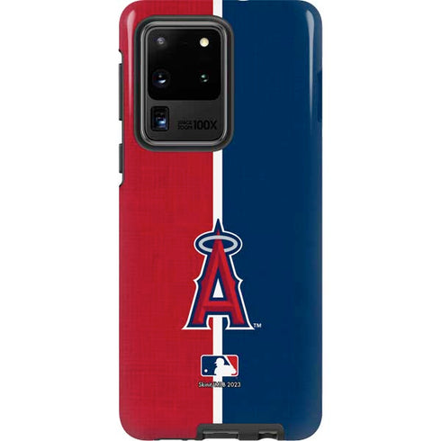 MLB Los Angeles Angels Split Galaxy S20 Ultra 5G Pro Case