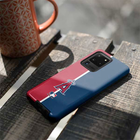 MLB Los Angeles Angels Split Galaxy S20 Ultra 5G Pro Case