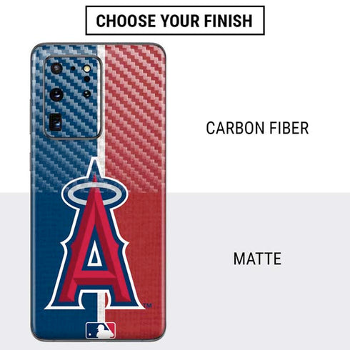 MLB Los Angeles Angels Split Galaxy S20 Ultra 5G Skin