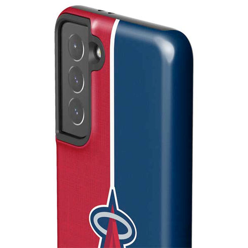 MLB Los Angeles Angels Split Galaxy S21 5G Pro Case
