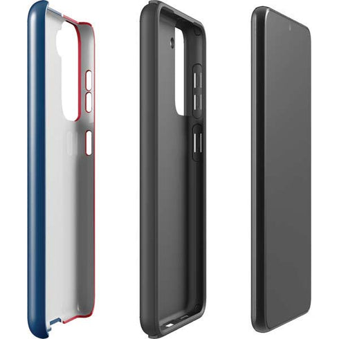 MLB Los Angeles Angels Split Galaxy S21 FE Pro Case