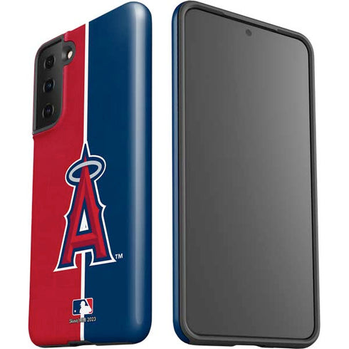 MLB Los Angeles Angels Split Galaxy S21 Plus 5G Pro Case