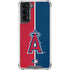 MLB Los Angeles Angels Split Galaxy S22 Clear Case