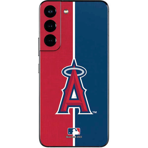 MLB Los Angeles Angels Split Galaxy S22 Skin