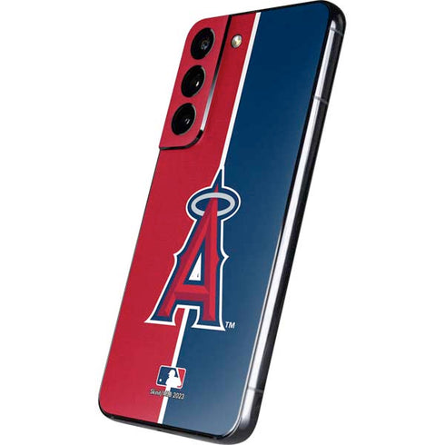 MLB Los Angeles Angels Split Galaxy S22 Skin