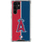 MLB Los Angeles Angels Split Galaxy S22 Ultra Clear Case