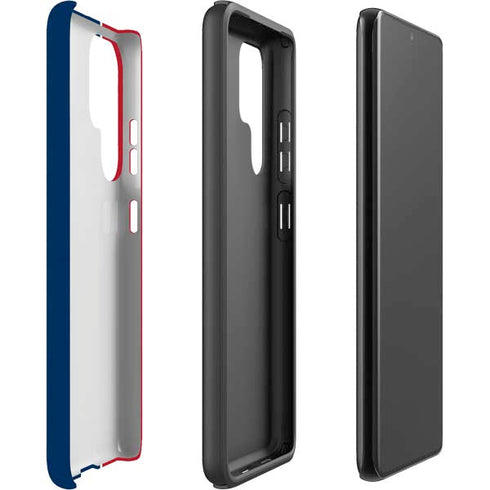 MLB Los Angeles Angels Split Galaxy S22 Ultra Pro Case