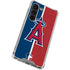 MLB Los Angeles Angels Split Galaxy S23 Clear Case