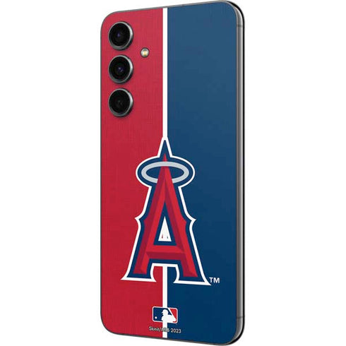 MLB Los Angeles Angels Split Galaxy S23 FE Skin