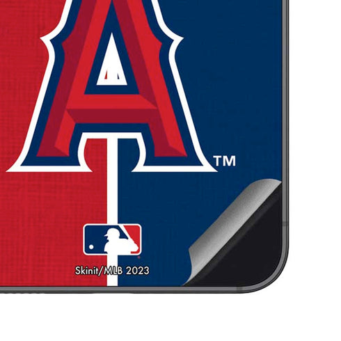 MLB Los Angeles Angels Split Galaxy S23 FE Skin