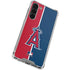 MLB Los Angeles Angels Split Galaxy S23 Plus Clear Case