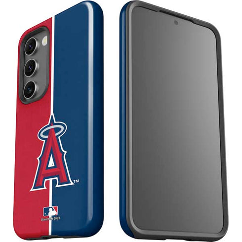 MLB Los Angeles Angels Split Galaxy S23 Plus Pro Case