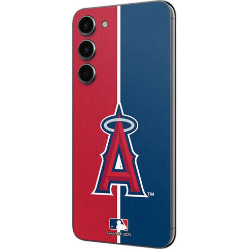 MLB Los Angeles Angels Split Galaxy S23 Plus Skin