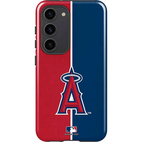 MLB Los Angeles Angels Split Galaxy S23 Pro Case