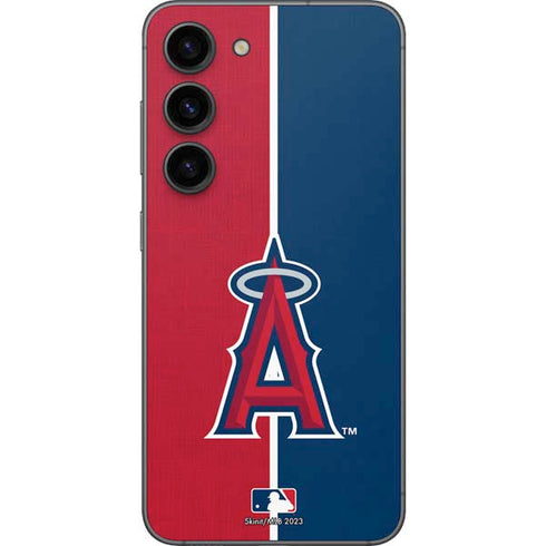 MLB Los Angeles Angels Split Galaxy S23 Skin