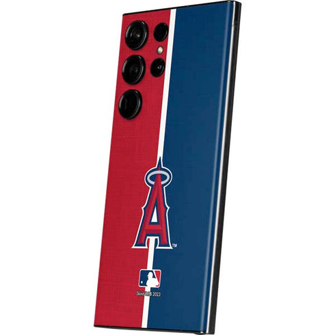 MLB Los Angeles Angels Split Galaxy S23 Ultra Skin