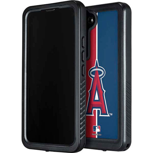 MLB Los Angeles Angels Split Galaxy S23 Waterproof Case