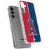 MLB Los Angeles Angels Split Galaxy S24 Plus Clear Case