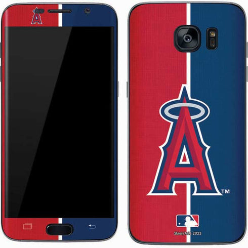 MLB Los Angeles Angels Split Galaxy S7 Skin