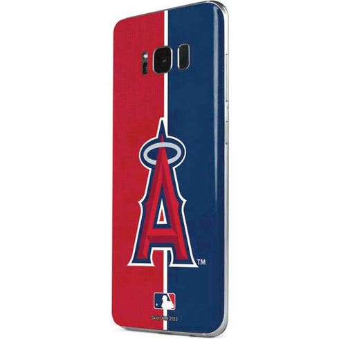 MLB Los Angeles Angels Split Galaxy S8 Plus Skin