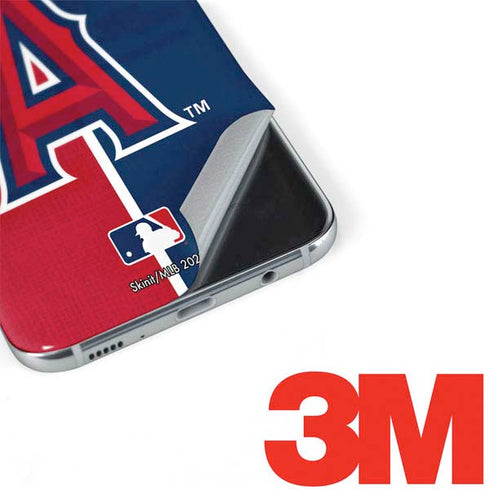 MLB Los Angeles Angels Split Galaxy S8 Plus Skin