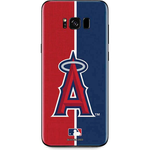 MLB Los Angeles Angels Split Galaxy S8 Skin