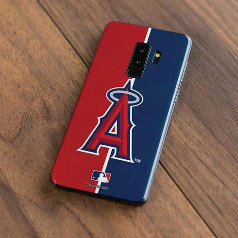 MLB Los Angeles Angels Split Galaxy S9 Plus Skin