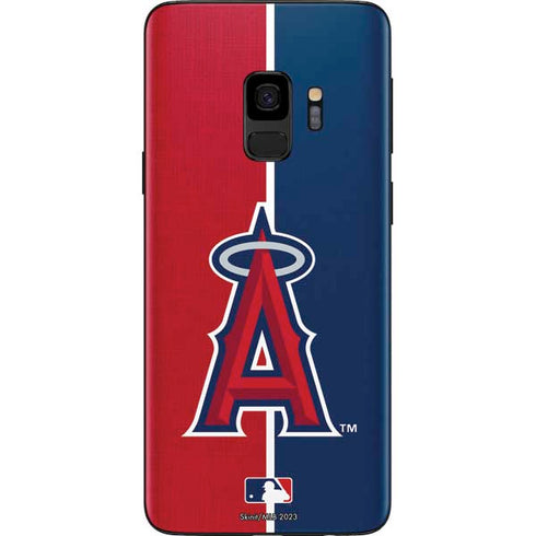 MLB Los Angeles Angels Split Galaxy S9 Skin