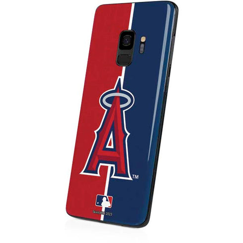 MLB Los Angeles Angels Split Galaxy S9 Skin