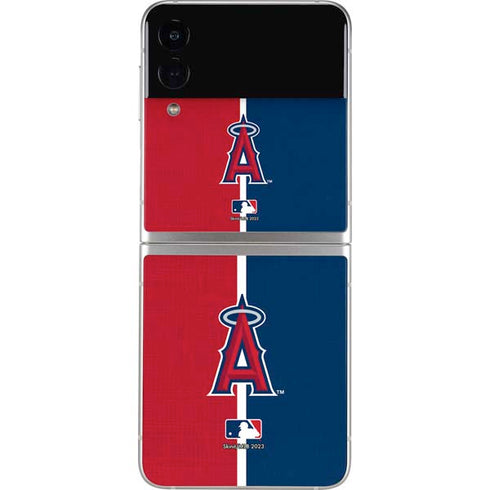 MLB Los Angeles Angels Split Galaxy Z Flip3 5G Skin