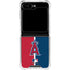 MLB Los Angeles Angels Split Galaxy Z Flip5 5G Clear Case