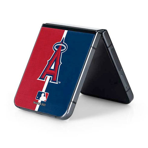 MLB Los Angeles Angels Split Galaxy Z Flip5 5G Skin